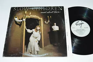 SLOW CHILDREN Mad About Town LP 1982 Ensign Canada NXL1-8030 VG New Wave Synth - Picture 1 of 4