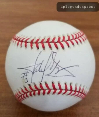 HAROLD BAINES # 3 ORIOLES FIRMADO RAWLINGS OFICIAL LIGA AMERICANA BÉISBOL  Foto 1 de 4