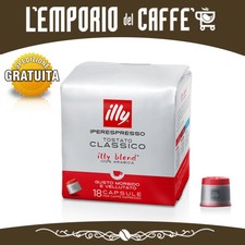 108 Capsule Cialde Caffè illy Iperespresso Tostato Classico ex Tostatura Media