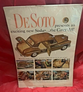 1951 DeSoto - Original Car Cut-Out Advertisement / Ad / Article - Imagen 1 de 1