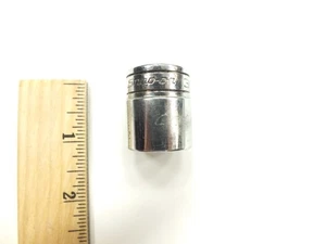 SNAP-ON TOOLS 3/8" DRIVE 13/16" SHALLOW 12 POINT SOCKET MADE IN USA - SAE F261 - Foto 1 di 6