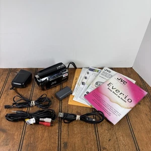 JVC Everio GZ-MG670BU HDD Digital Camcorder w/ Battery + Charger - Tested - Picture 1 of 9