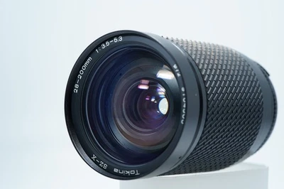 Tokina SZ-X 28-200mm f/3.5-5.3 manual focus lens NIkon F/Ai Crystal Clean Glass! - Image 1 of 4