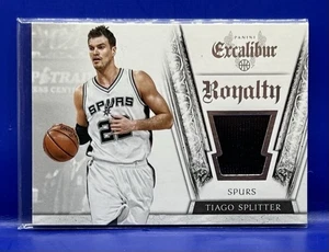 Tiago Splitter 2014-15 Panini Excalibur Royalty Jerseys #43 San Antonio Spurs - Picture 1 of 2