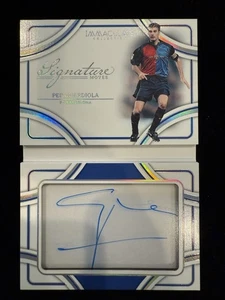 2024-25 Inmaculada Fútbol Pep Guardiola Automático 79/99 En Tarjeta Autógrafo Movimientos - Imagen 1 de 2