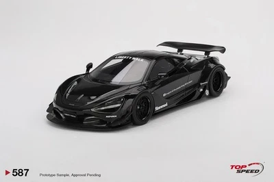 McLaren 720S LB WORKS Nera Tas 2024 1:18 Scala Topspeed TS0587 - Immagine 1 di 4