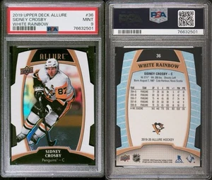 SIDNEY CROSBY 2019 UPPER DECK ALLURE #36 WHITE RAINBOW - Picture 1 of 1
