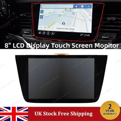 SUPERAUTO-PARTS LCD Display Touch Screen Fits Vauxhall Astra K 2015-20 Replace Navi 900 39042448