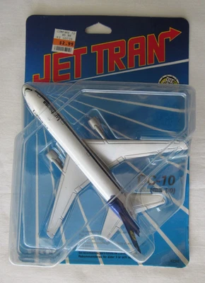 VINTAGE JET TRAN LUFTHANSA DC-10 MODEL PLANE 1988, NEW IN PACKAGE - Image 1 of 3