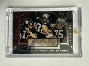 Bradshaw/Harris/Greene - 2016 Black Gold - Franchise Gold - 85/100 - Picture 1 of 2