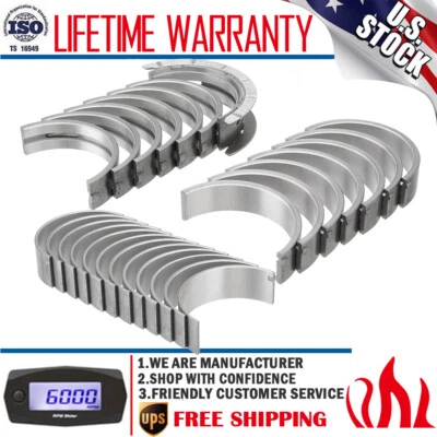 Motor principal e rolamento de haste para GMC Envoy Chevrolet Trailblazer Colorado 3.7L 4.2L - Imagem 1 de 4