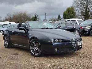 2008 ALFA ROMEO SPIDER 2.2 JTS 2 DOOR CONVERTIBLE BLACK ULEZ COMPLIANT - Picture 1 of 20