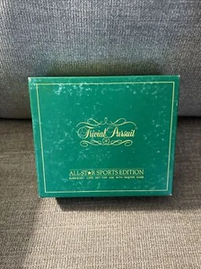 Vintage 1980's Trivial Pursuit Game All Star Sports Edition Subsidiary Card Set - Picture 1 of 4
