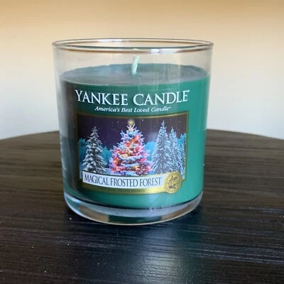 Yankee Candle Magical Frosted Forest 7oz Jar No Lid Retired NEW - Image 1 of 2