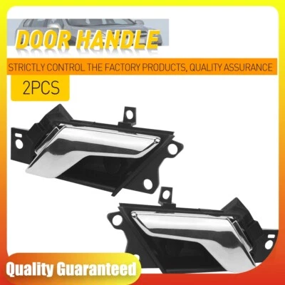 Manija interior de puerta cromada 2X izquierda+derecha Saturn Vue 2008 2009 2010 Foto 1 de 4