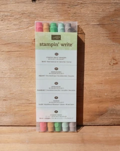 Stampin Up Markers Write In Color SET of 5 - Picture 1 of 2