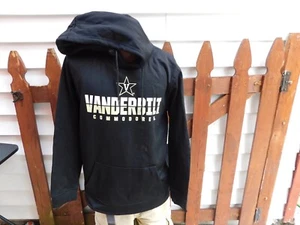 VANDERBILT CommodoreS C Hoodie Hooded Sweatshirt Large Colosseum - Picture 1 of 5