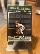 1971 Topps Deron Johnson 490 Philadelphia Phillies Vintage 2778