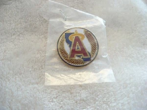 LM- MLB LOS ANGELES ANGELS BASEBALL COLORFUL (ENAMEL) PIN SOUVENIR #16704  - Picture 1 of 6