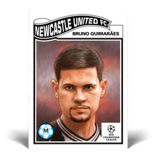 Topps UCL Living Set - Card 585 - Bruno Guimarães - Newcastle United