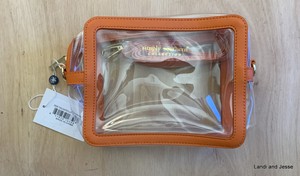 see through crossbody bolsa