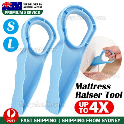 2x X-Large Ergonomic Mattress Lifter Wedge Elevator Bed Making Lifting Tool AU - image 1 of 4