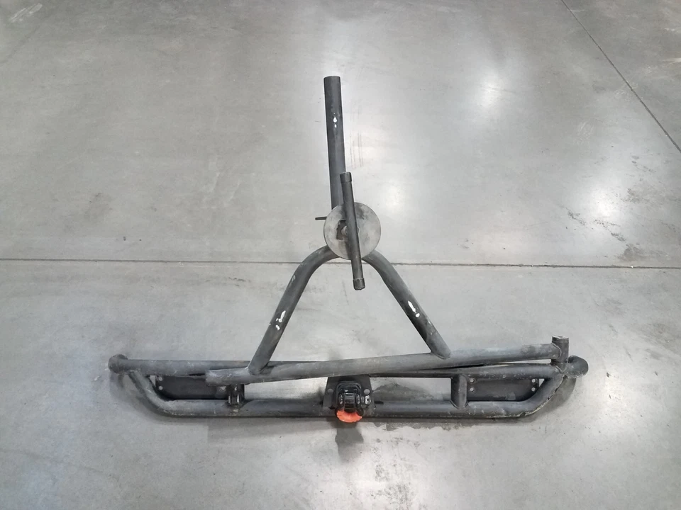 Jeep Wrangler TJ Rubicon 2005 4x4 parachoques trasero de acero/estante para neumáticos - * #9076 K1 Foto 1 de 4