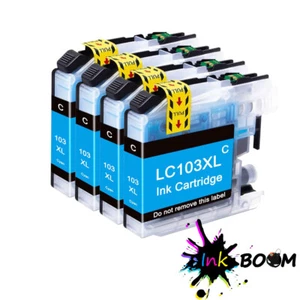 Cartucho de tinta 4C se adapta a Brother LC103 MFC-J470DW J870DW J875DW J450DW DCP-J152W - Imagen 1 de 1