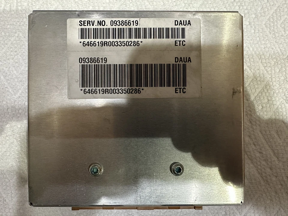 OEM 2000-2002 CADILLAC ELDORADO MÓDULO DE SUSPENSIÓN 09386619 CONTROL DE CONDUCCIÓN TRASERO Foto 1 de 2