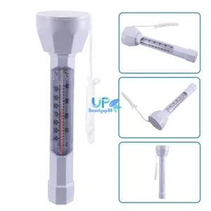 2025 Floating Pool Thermometer Large Size Easy Read C°/F° for Water Temperature - Picture 1 of 12