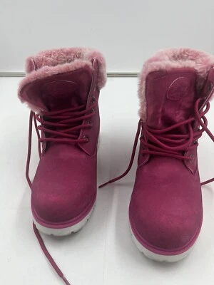 Bota Chukka Lugz Mujer Convoy Piel Clásica 6 Pulgadas Rosa Talla 5 EE. UU. Foto 1 de 4