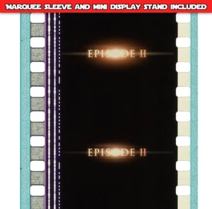 Star Wars: Attack of Clones - Title Screen - 35mm 5 cell film strip FL317 - Picture 1 of 3