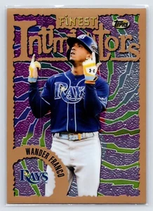 2023 Topps Finest Flashbacks Wander Franco, Rays, #78 - Picture 1 of 2