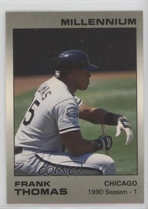 1991 Star Millennium /1000 Frank Thomas #120 HOF