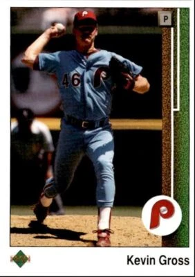 1989 Upper Deck Kevin Gross Philadelphia Phillies #31 - Image 1 of 2