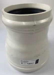 109-0810 Accoppiamento riduttore fogna concentrica, 8x10 pollici, guarnizione, SDR 35, PVC - Foto 1 di 6