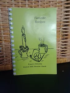 Konnoak Hills Moravian Church Cookbook Winston-Salem NC 1969 Spiral - Picture 1 of 13