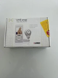 Lorex LW2003 LIVE Snap Video Baby Monitor Portable, Talk with Baby, Snapshot NIB - Picture 1 of 6