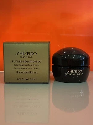Shiseido Future Solution LX Total Regenerating Cream 15 ml .53oz NEW IN BOX - Image 1 of 3
