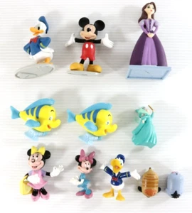 Lot of 11 Disney Figures Toys Mickey Minnie Donald Nemo Queen Arianna Tsum Tsum - Picture 1 of 8