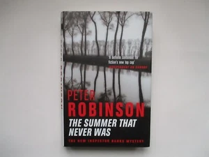 Peter Robinson SIGNED “The Summer That Never Was” Autographed Book - Picture 1 of 7