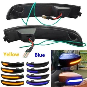 Escape Kuga 2013-2019 LED Rear View Mirror Light Turn Signal Blue & Amber - Picture 1 of 12
