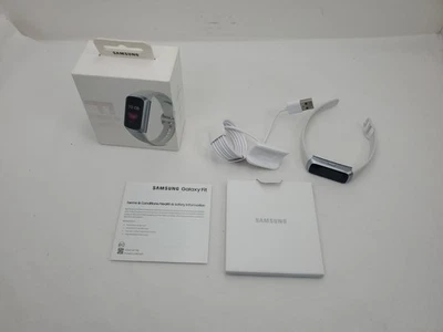 Rastreador de actividad Samsung Galaxy Fit - Correa blanca SM-R370 - No carga. Pieza Foto 1 de 4