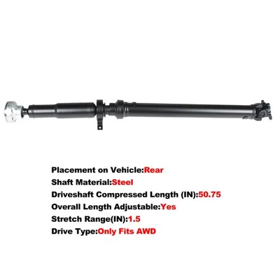 Rear Propeller DriveShaft For Land Rover LR3 2005-2009,LR4 2010-2016 LR037027 - Изображение 1 из 4