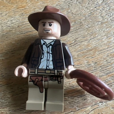 Lego Indiana Jones Minifigure With Whip - Image 1 of 3