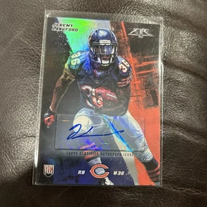 Autógrafos Topps Fire #25 2015 Jeremy Langford Fire #/500 - Imagen 1 de 2