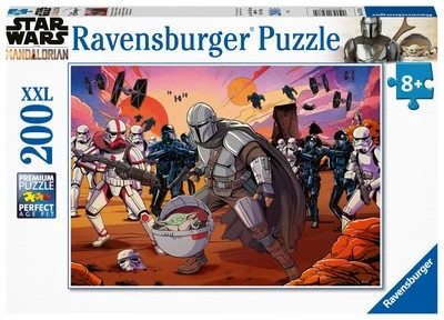 Rompecabezas Ravensburger Star Wars The Mandalorian 200 piezas para niños de 8 años Foto 1 de 3