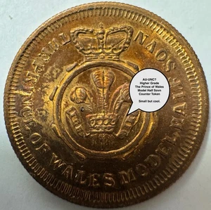 BEAUTIFUL BRITISH QUEEN VICTORIA 1872 Prince Wales Model Half Sovn COBM-5609 - Picture 1 of 15