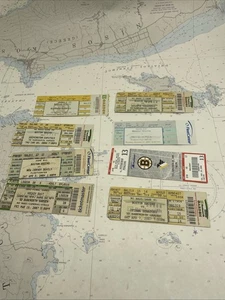 lot of 7 bruins ticket stubs One hockey east - Picture 1 of 6