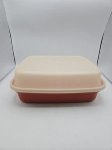 Tupperware Season 'N Serve Contenitore Marinata Custode Carne con Coperchio Paprika 1294-4 - Foto 1 di 8